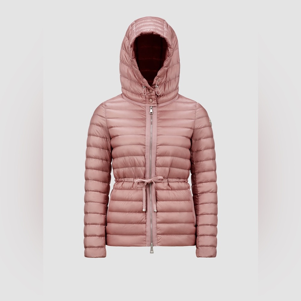 Moncler Raie Short Nylon Down Puffer Jacket